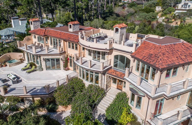 Most Spectacular Estate in Pebble, Magnificent Full Ocean Views! Walk to Lodge!