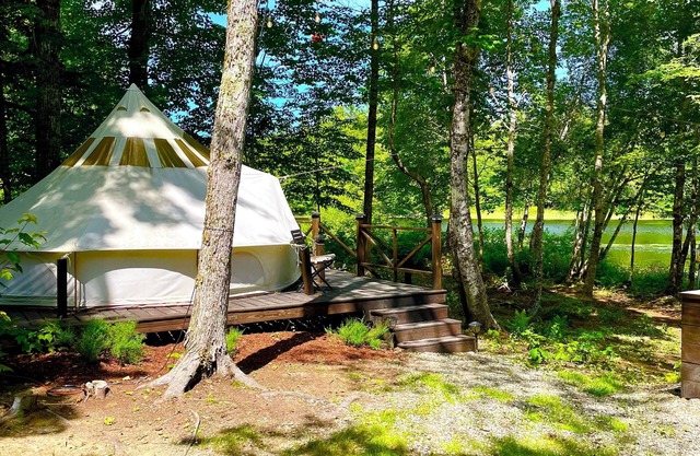 Nature Lovers Paradise welcomes you! Glamping tent near Acadia National Park!