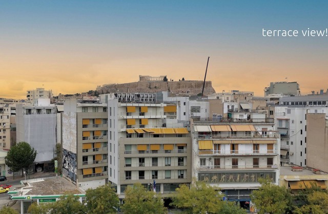 Near Acropolis 10' walk Renovated Modern Apartment Classic Apt with Balcony View