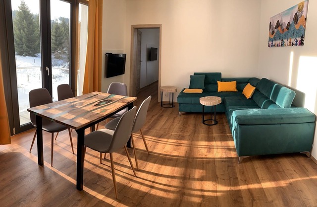 New and clean appartment 5min from the ski resort, forest nad nature
