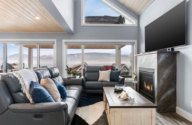 New cottage. Fully equipped. So just kick off your shoes and relax.