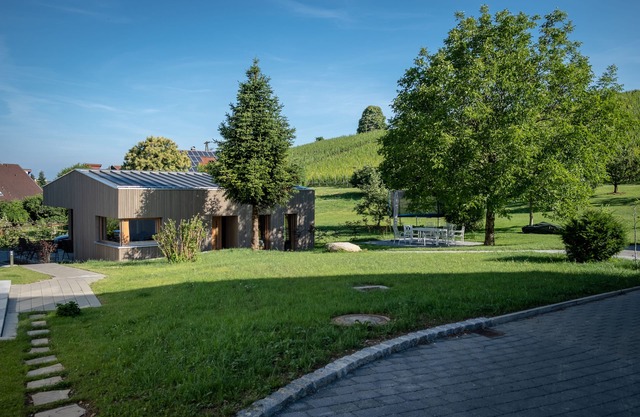 new, detached holiday home