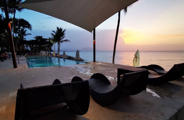 New listing! Walk to the Beach from a Secluded Oasis. Free weekly maid service.
