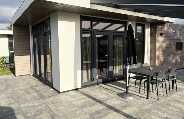 New, modern vacation home in the vacation park by the lake