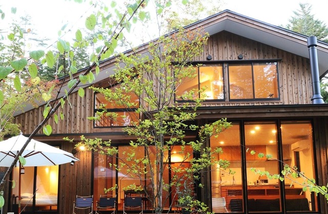 New Open Karuizawa Style Villa MIDORI Private yard Luxury kitchen 3 bedrooms/Kitasaku-gun Nagano
