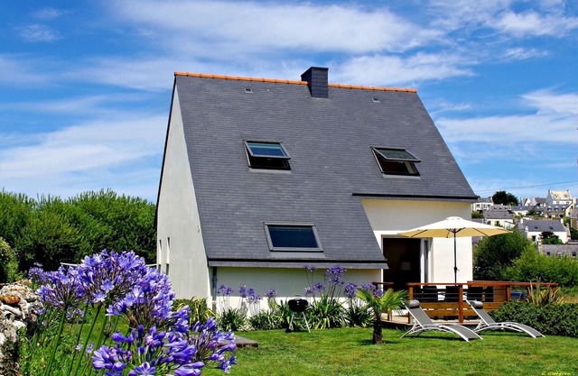 Nice new house 3 * magnificent sea view - Calm and tranquility - Wifi/Canalsat
