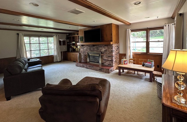Nice sized family friendly home with 2 living spaces. Large private backyard!
