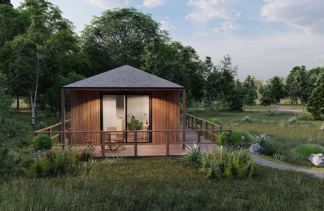 Nice tiny house with microwave, Maastricht at 9 km