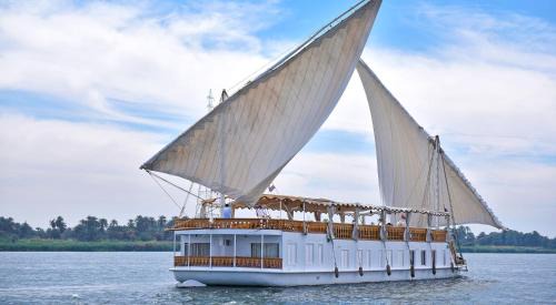 Nile Dahabiya Sailing boat 3 nights Every Friday from Aswan to Luxor
