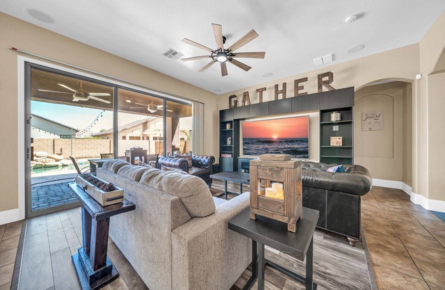 nnRelaxing Home with Pool, Theater Room & BBQ – Perfect for familiesnnnnnnnn