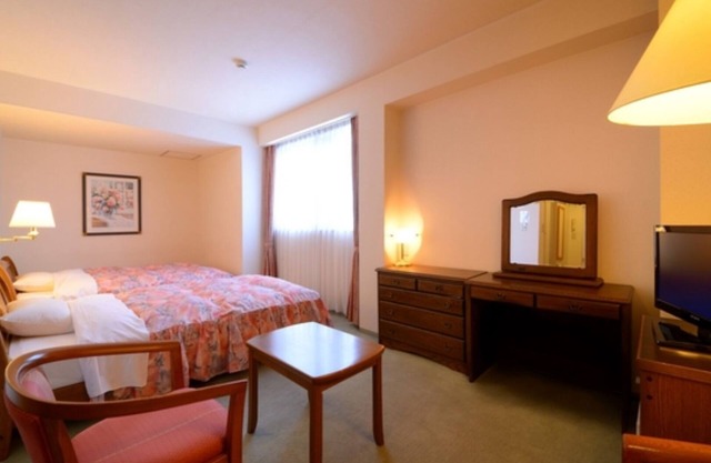 Nonsmoking Twin Westernstyle room | Buffet plan Allinclusive/Nishitsugarugun Aomori