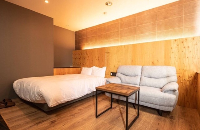 Nonsmoking UD wide double x shower room vs | /Mito Ibaraki