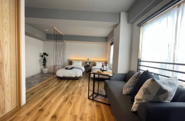 NonsmokingdeTOUR Deluxe Twin with bathtub 2 /Fukuyama Hiroshima
