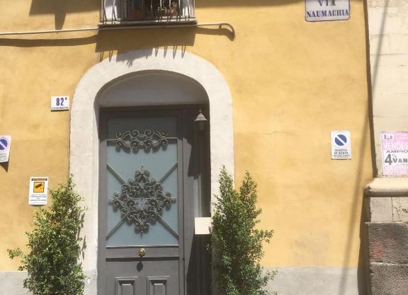 Normanno palace historical center Catania