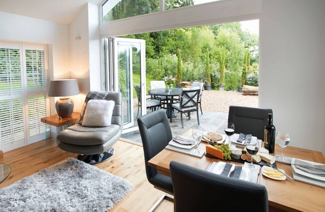Nos Da is a contemporary cottage sleeping four offering the ideal tranquil escape in South Wales.