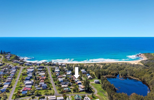 Number 8 Potato Point. One of a kind, in the bush by the beach.