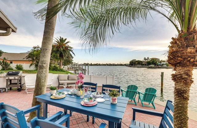 Ocean View, Pool & Boat Dock: Indian Rocks Retreat