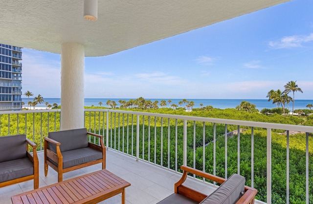 Oceanfront Condo in Seagate, the heart of Naples.