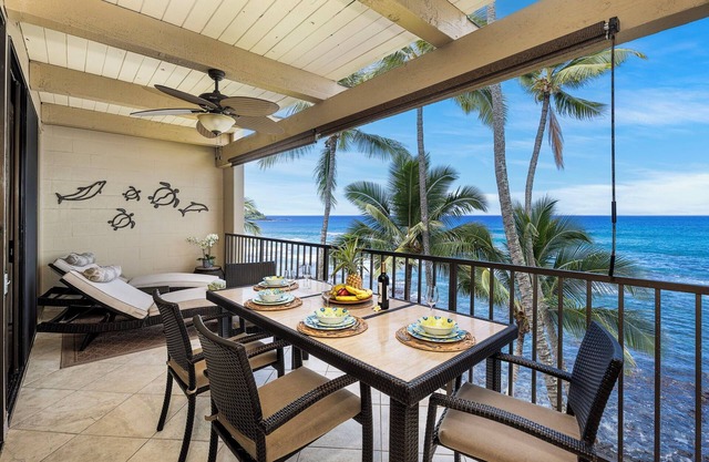 Oceanfront Living in Kona – 2BR/2BA Condo with Panoramic Views