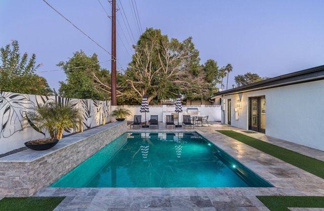 Old Town Gem by Porter | Dog-Friendly Home w/Heated Pool and Arcade Games