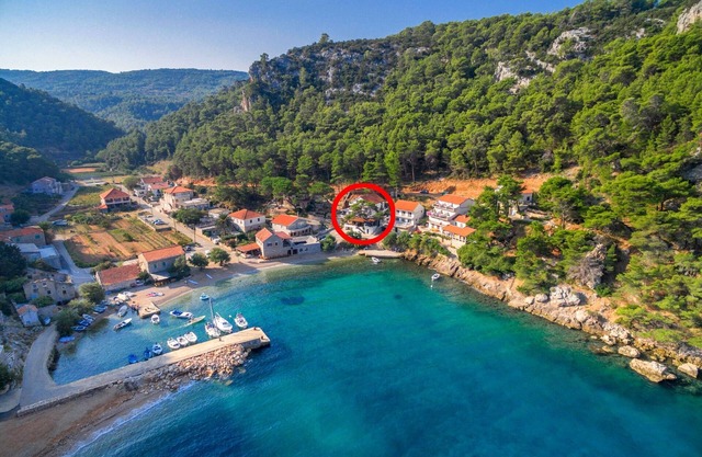 One bedroom apartment near beach Cove Vela Stiniva, Hvar (A-6864-b)