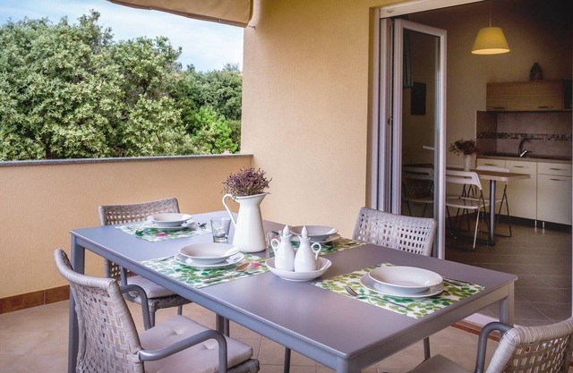 One bedroom apartment with terrace Mandre, Pag (A-6516-c)