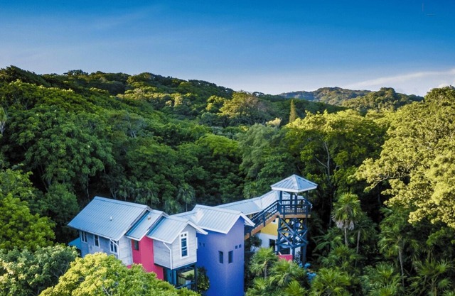 One-of-a-Kind Luxury Treehouse Eco Oasis with Private Beach Access