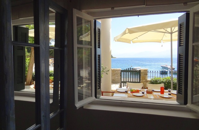 Open your front door on the beach, from a traditional renovated fisherman's home