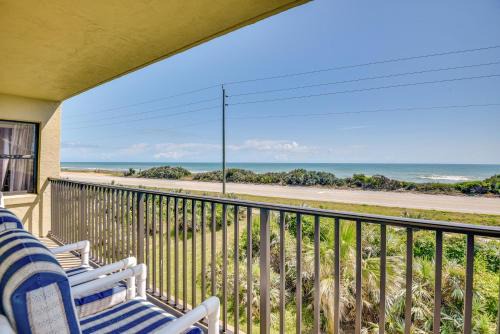 Ormond Beach Ocean-View Condo with Private Balcony!