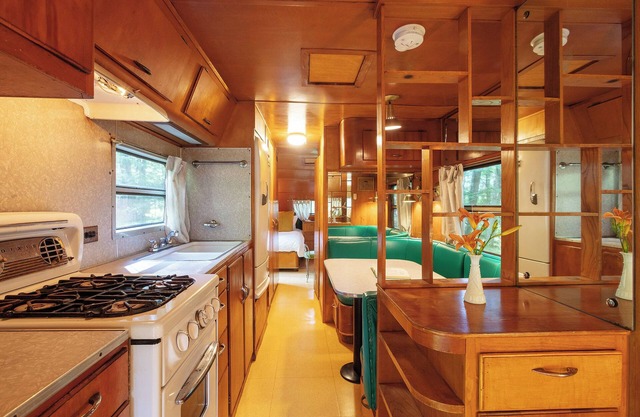 Outlier Inn Vintage Trailer Upstate Catskills Farm