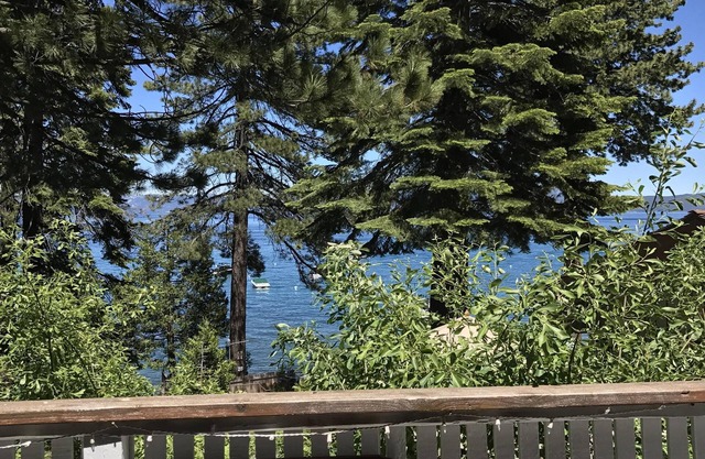 Overlooking the lake, Tahoma, steps from the beach and pier