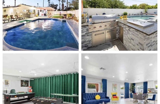 Palm Springs Deluxe Rentals + Putting Greenn
