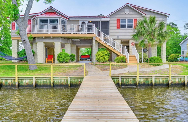 Pamlico River House w/Private Dock & River View!