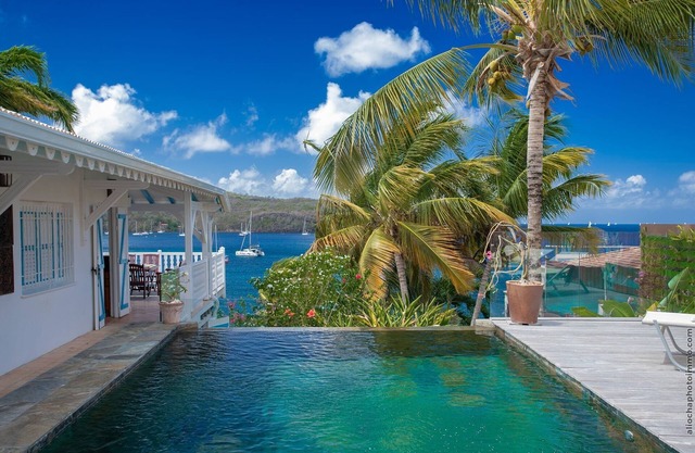 Panoramic bay view, Direct beach access, Private jetty, Luxury colonial villa