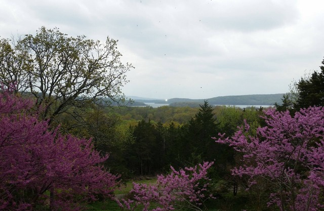 Panoramic views of Lake Tenkiller from the House on the Hill