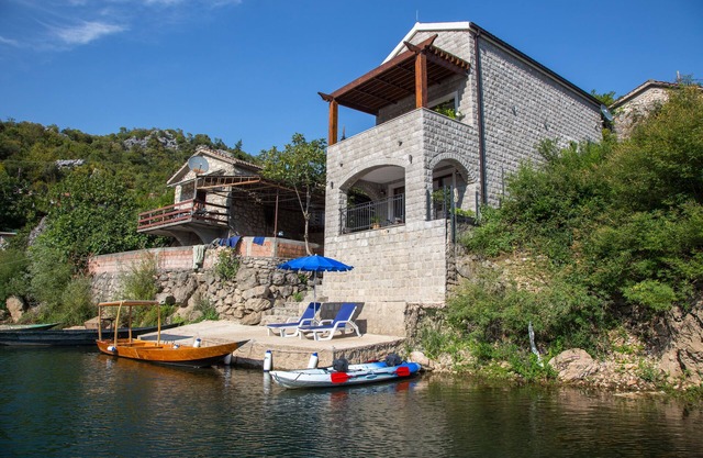 "Paradise Lake House" at National Park Skadar Lake