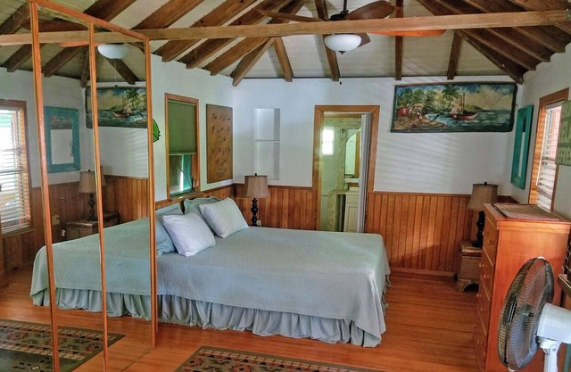 Peaceful Cottages in the tropical forest of St John in the Virgin Islands