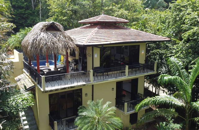 Peaceful Ocean View Villa - ocean and jungle views. walk to beach and waterfall