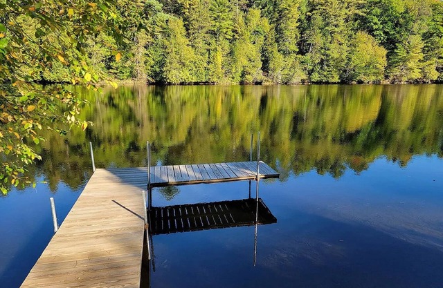 Peaceful riverside retreat nestled along the picturesque Wolf River