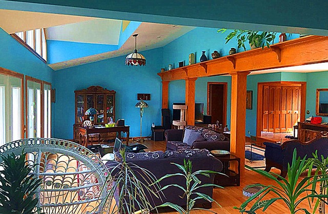 peaceful/Spacious/Unique/By the Vineyard Country/Great for family and friends