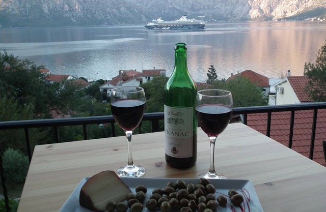 Penthouse with stunning views across Kotor Bay