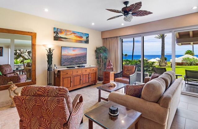 Perfect Time to Enjoy Maui & Save $ ~ NICE OCEAN FRONT Villa ~ Newer AC ~ Platinum Maui Vacations