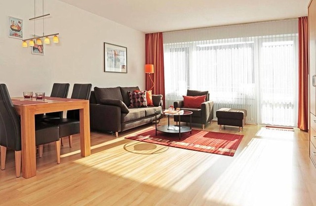 Pet-free 1-room apartment with a sunny balcony on the island of Borkum - Holiday Residenz