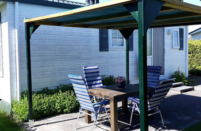 Pet-free chalet with green garden, in Friesland