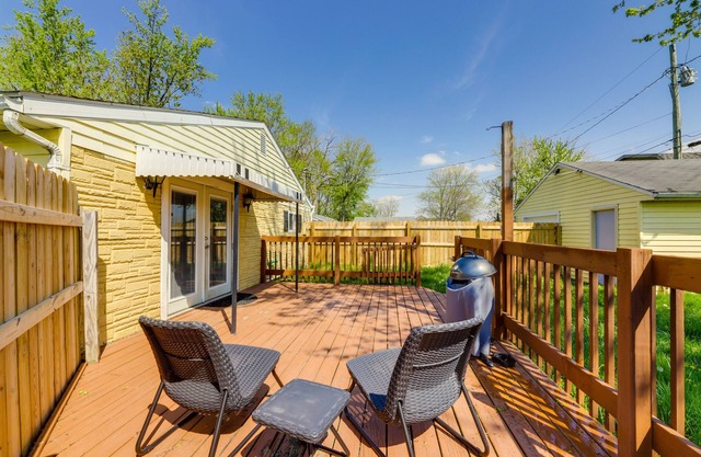 Pet-Friendly Ohio Escape w/Deck & Community Dock!