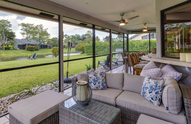 Pet-Friendly Wellington Vacation Rental on Canal!