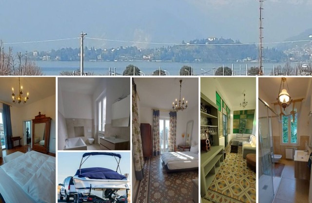 Picturesque apartment lake view boat trailer parking 400m from the lake