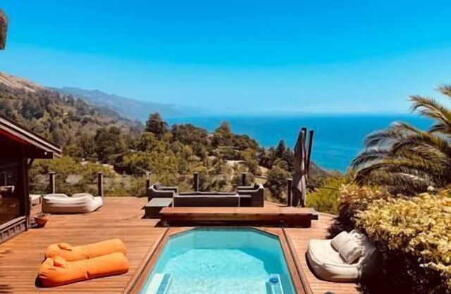 Premium Central Big Sur location, pool & spa, spectacular south views, 5 acres