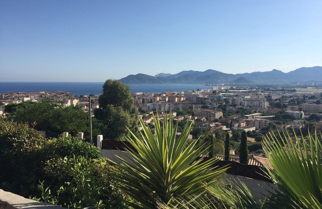 Pretty studio with calm on the heights of Cannes, 10 minutes from the Croisette.
