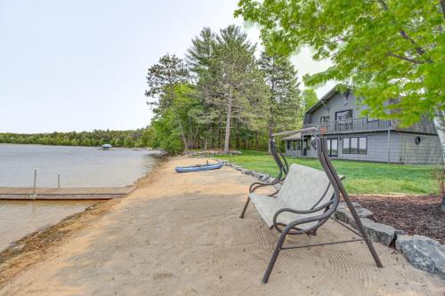 Private Beach Lakefront Escape in Brainerd!